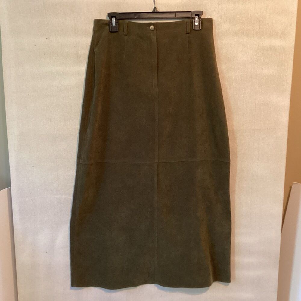 westbound women’s skirt 12 green maxi prairie